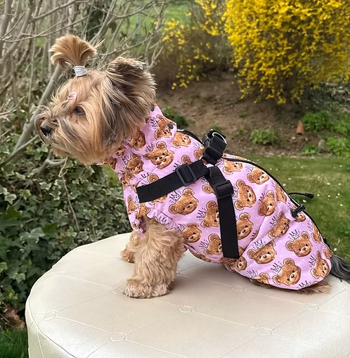 Handgemachte Winterjacke “Princess" rosa