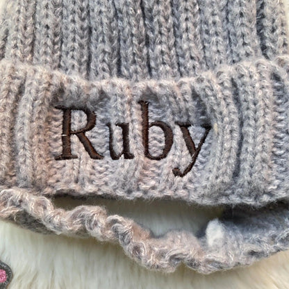 Custom Embroidered Name Knitted Pet Hats