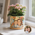 Personalized Family Photo Planter