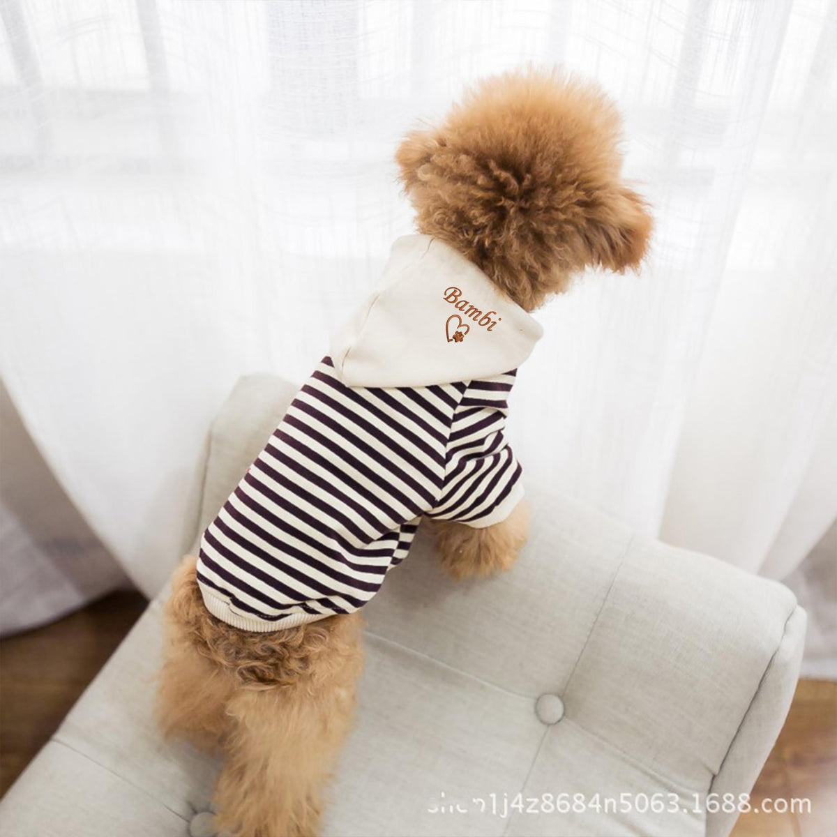 Personalized Embroidered Dog OR Mom Hoodies