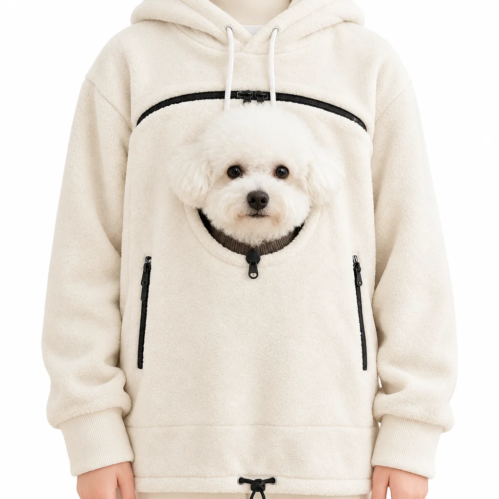 PupPocket Cozy Carrier Hoodie