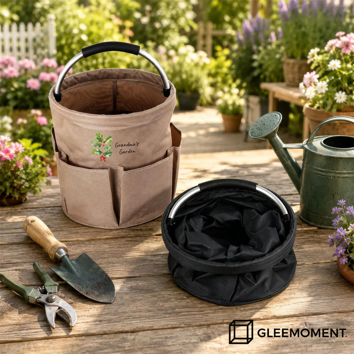 Personalized Garden Tool Bag, Unique Gift for Mom, Grandma & Garden Lovers