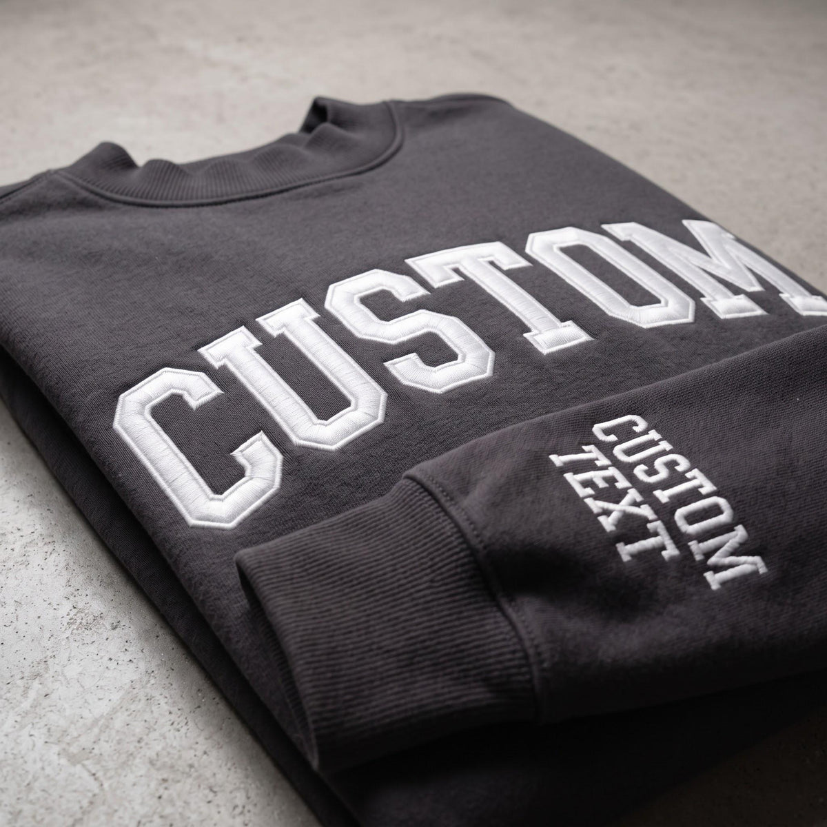Personalized Mock Neck Sweatshirt