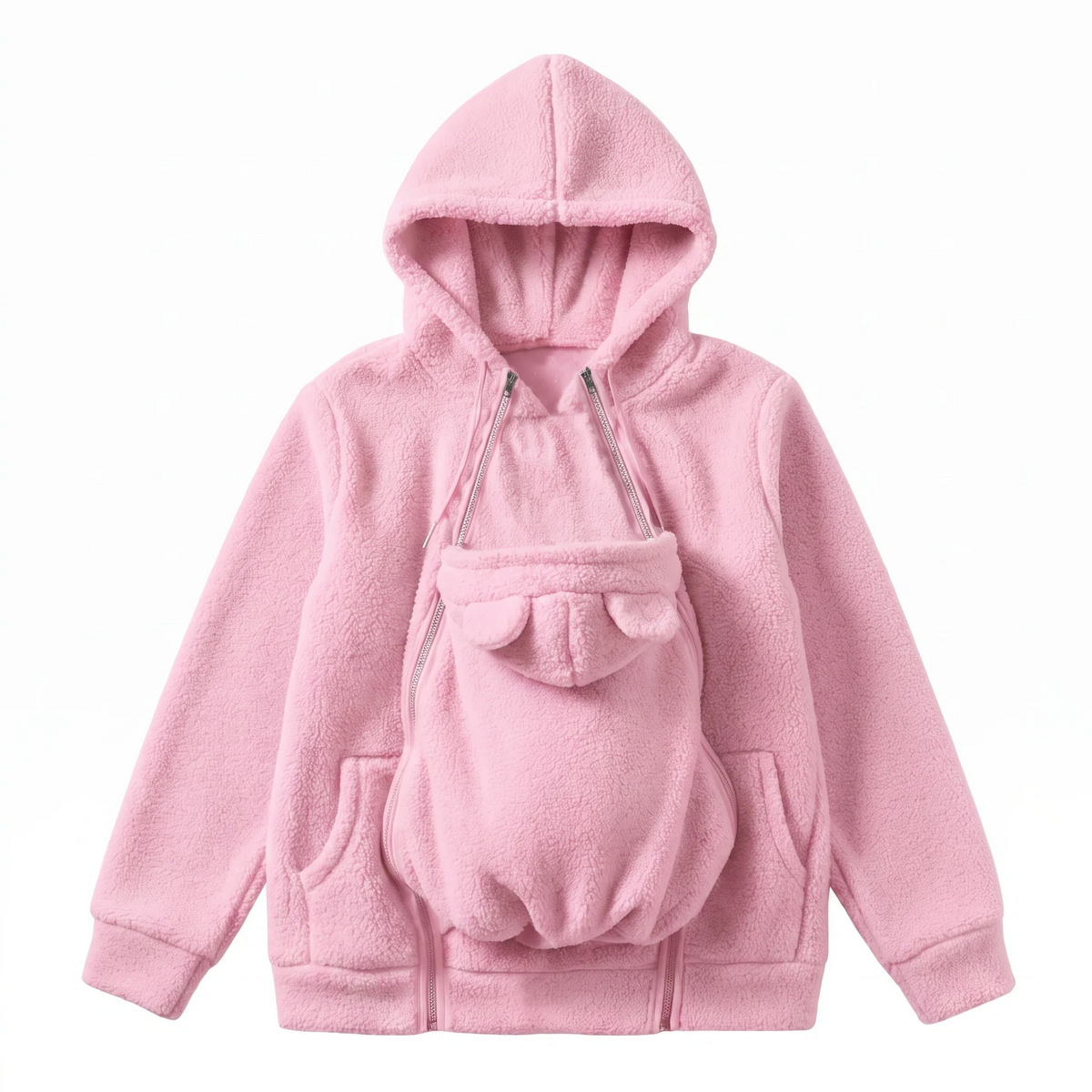 Sherpa Pet Pocket Hoodie