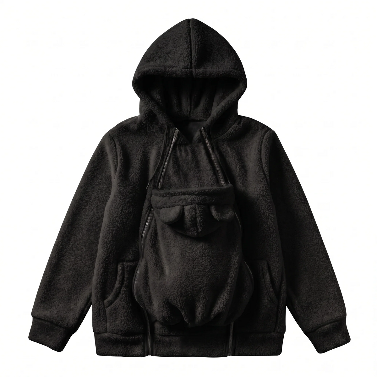 Sherpa Pet Pocket Hoodie
