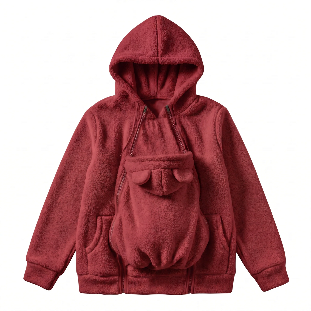 Sherpa Pet Pocket Hoodie