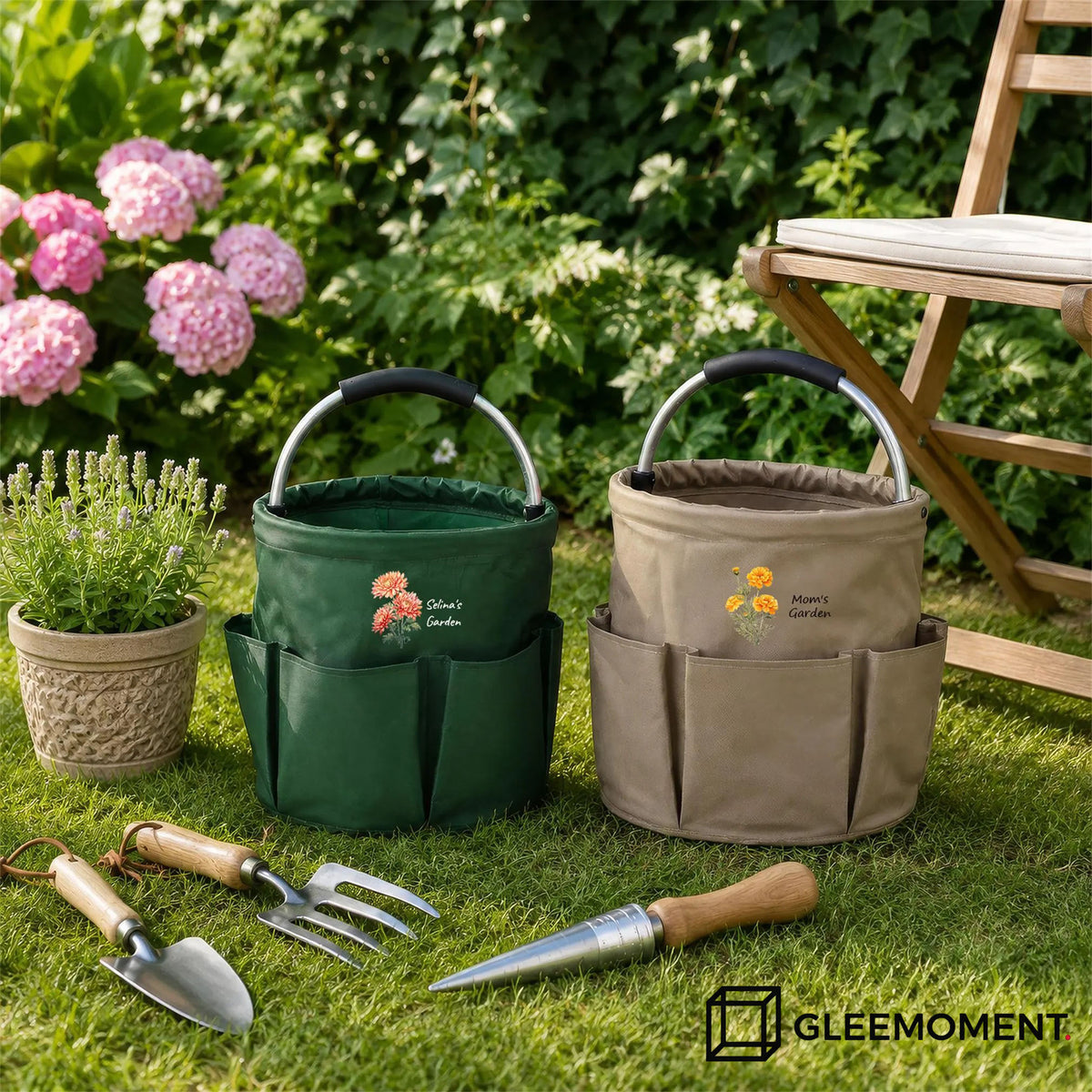 Personalized Garden Tool Bag, Unique Gift for Mom, Grandma & Garden Lovers