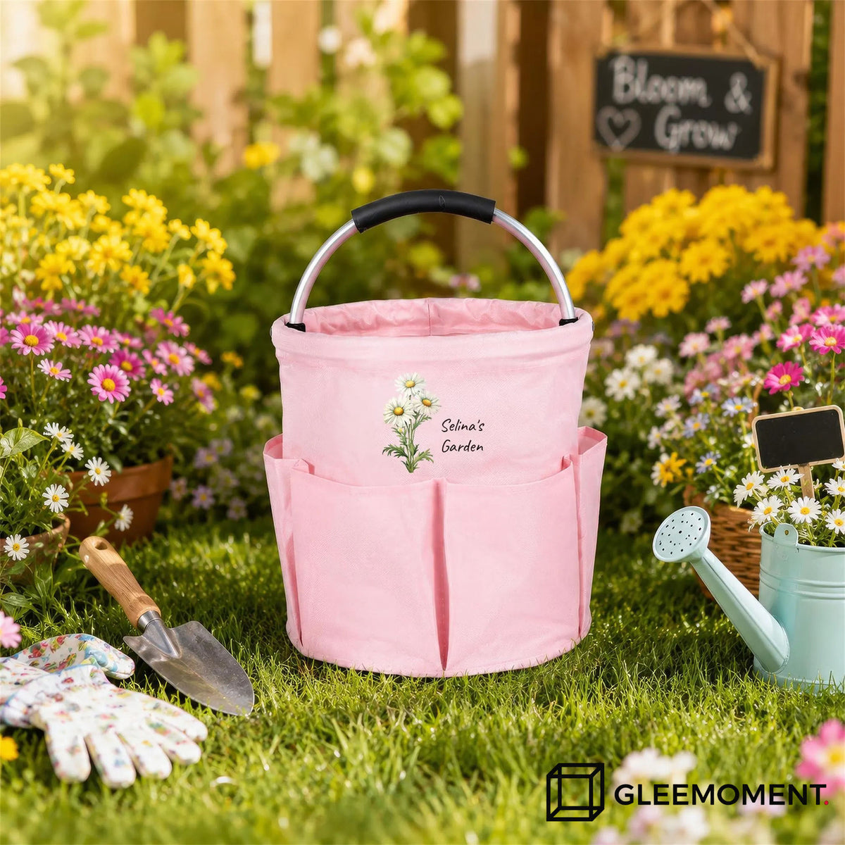 Personalized Garden Tool Bag, Unique Gift for Mom, Grandma & Garden Lovers