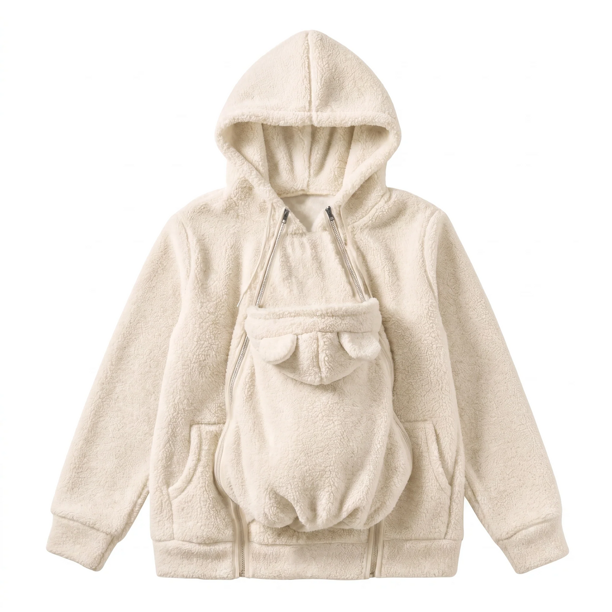 Sherpa Pet Pocket Hoodie
