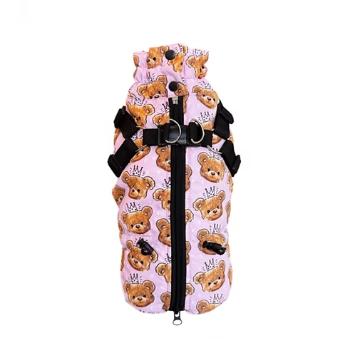 Handgemachte Winterjacke “Princess" rosa