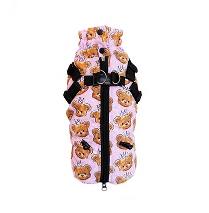 Handgemachte Winterjacke “Princess" rosa