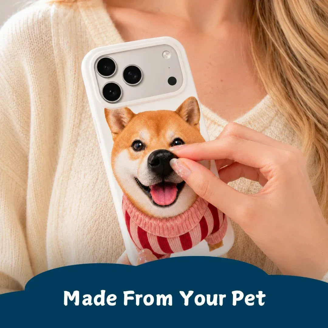 Custom 3D Pet Nose Phone Case