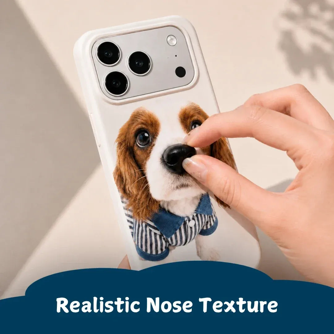 Custom 3D Pet Nose Phone Case