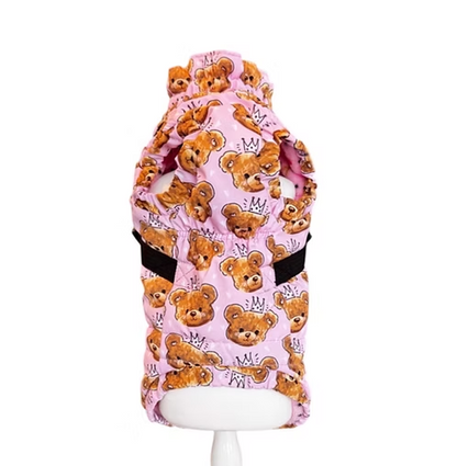 Handgemachte Winterjacke “Princess" rosa