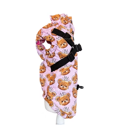 Handgemachte Winterjacke “Princess" rosa