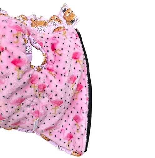 Handgemachte Winterjacke “Princess" rosa