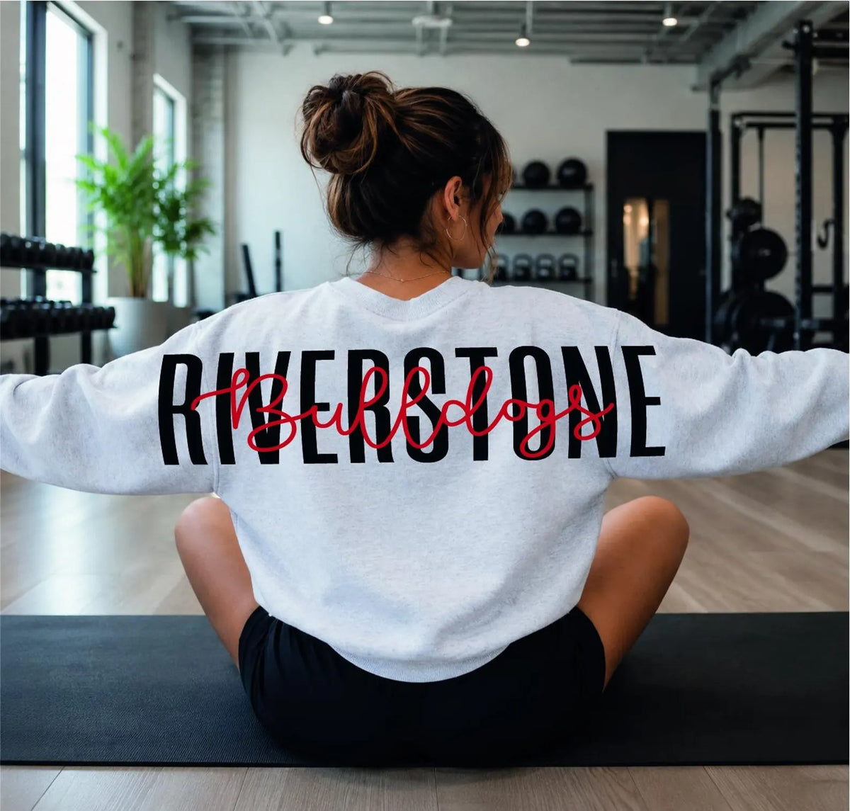 Custom School Team Spirit Mascot Sweatshirt