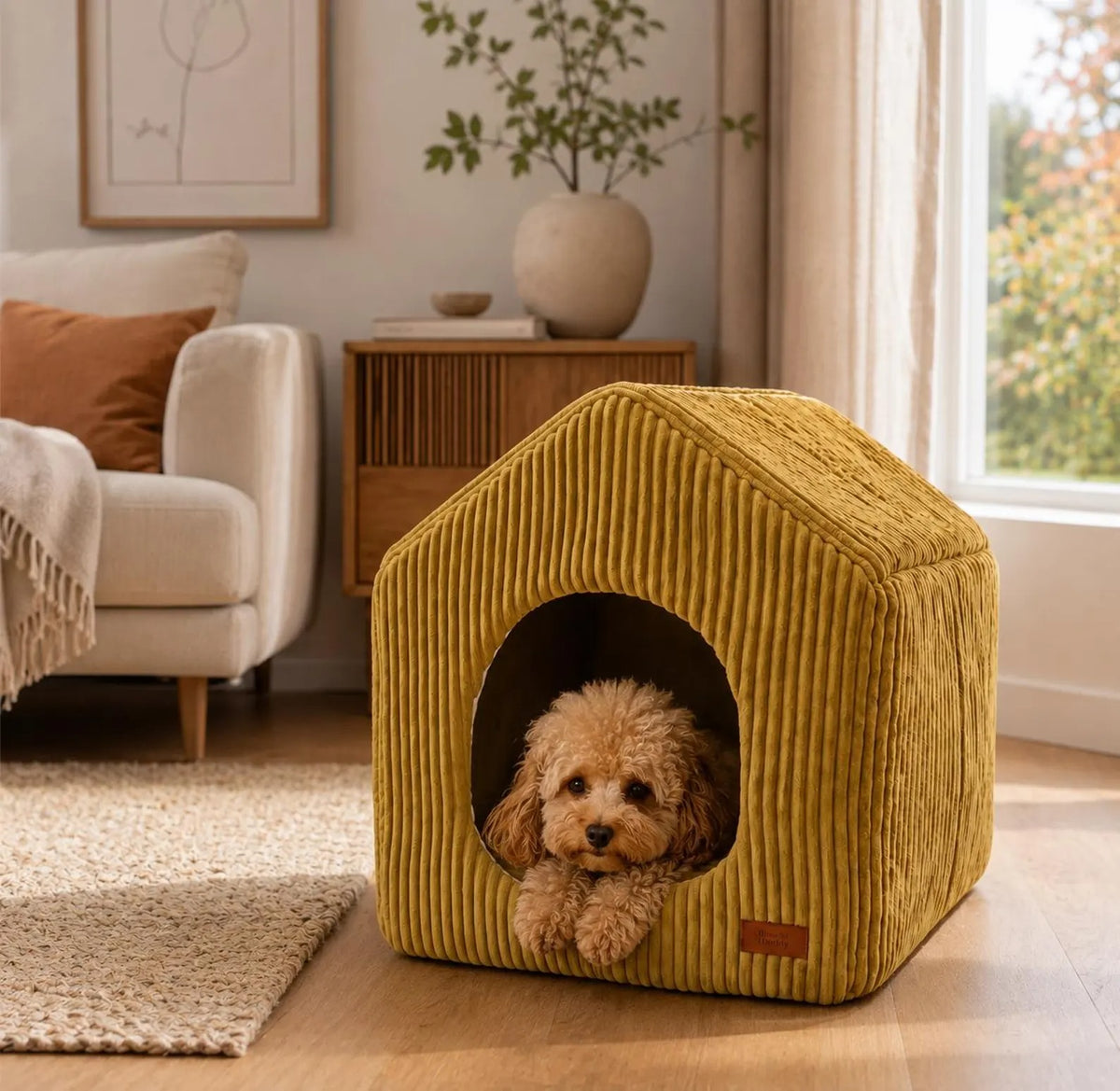 Custom  Personalized Embroidered Pet House