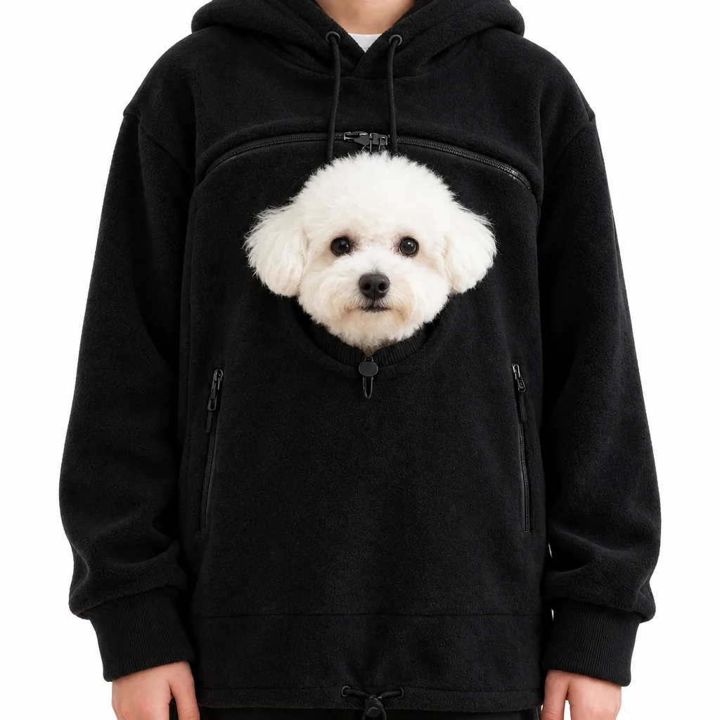 PupPocket Cozy Carrier Hoodie