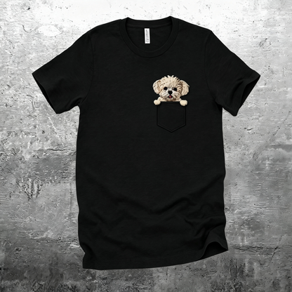 Custom Embroidered Pet Photo T-Shirt