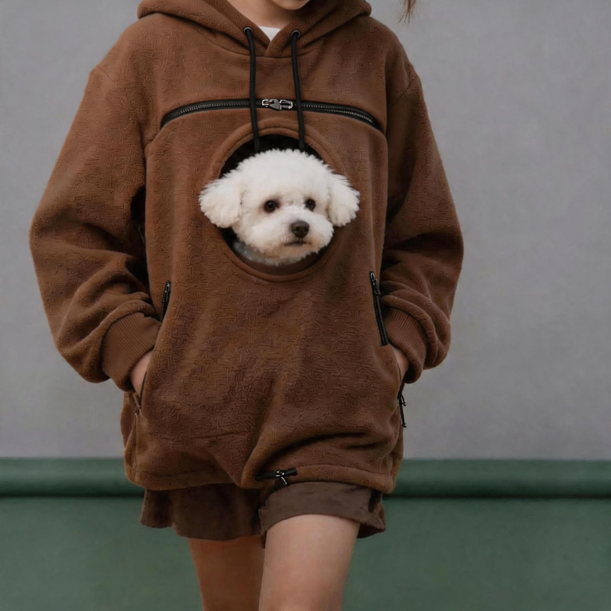 Pet Carrier Hoodie – Soft Dog & Cat Pouch