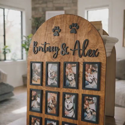Personalized Pet Photo Memory Board